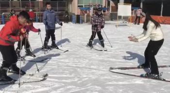 hong kong ski team basic ski lesson3